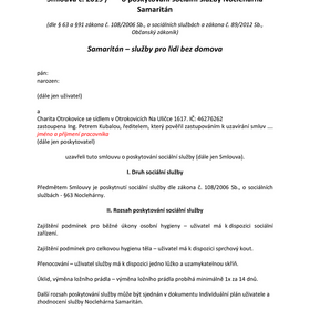 NS: Smlouva o poskytování služby