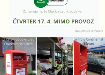 Uzavření Charitního šatníku