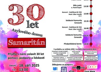 Slavíme 30 let Azylového domu Samaritán!