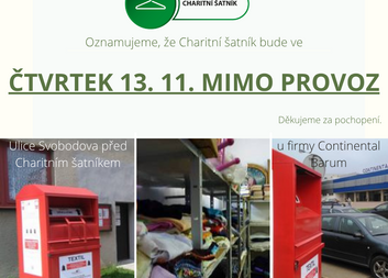Uzavření Charitního šatníku